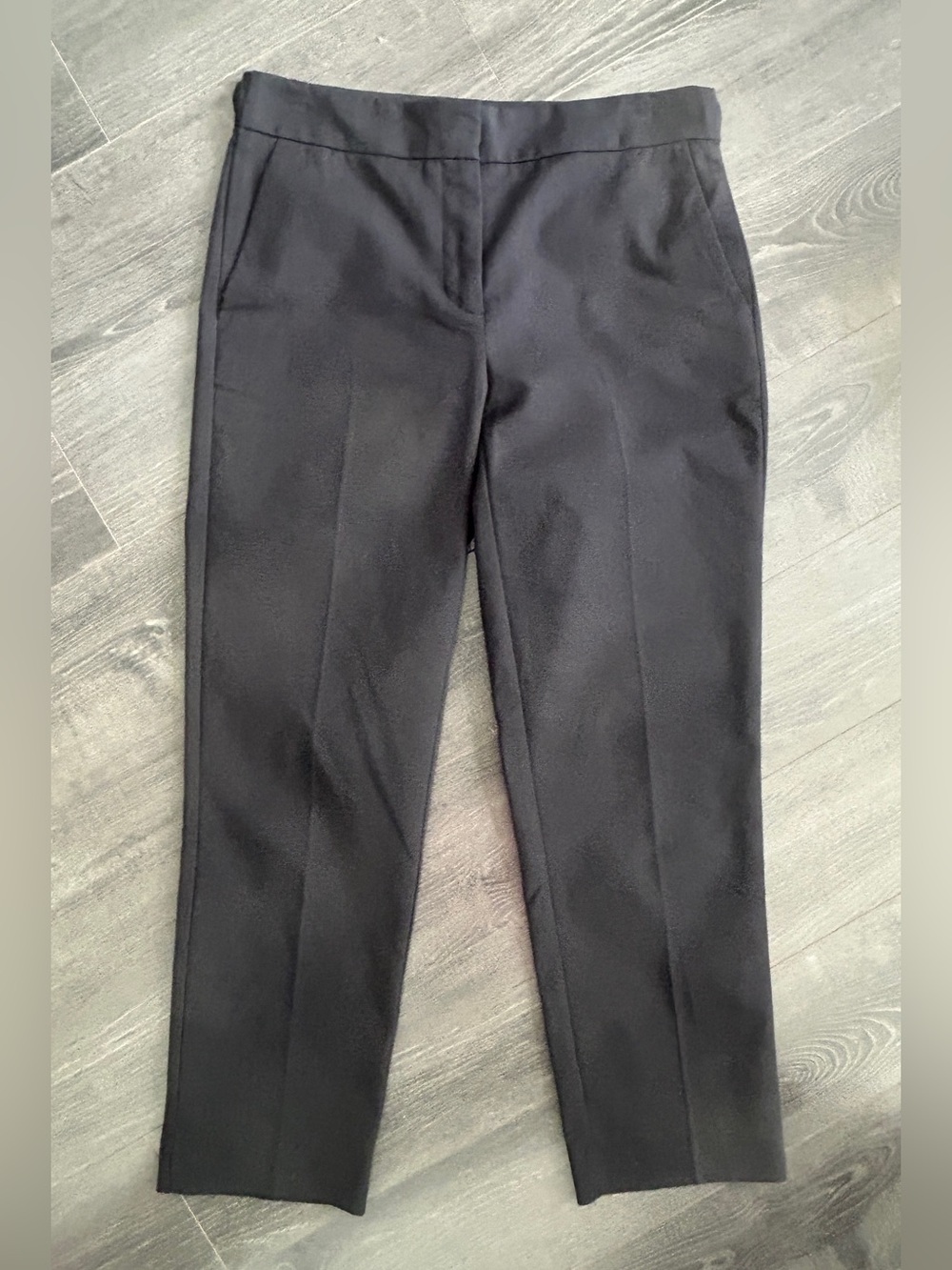 ZARA Women’s Black Elastic Waist Ankle Dress Pants Size Medium